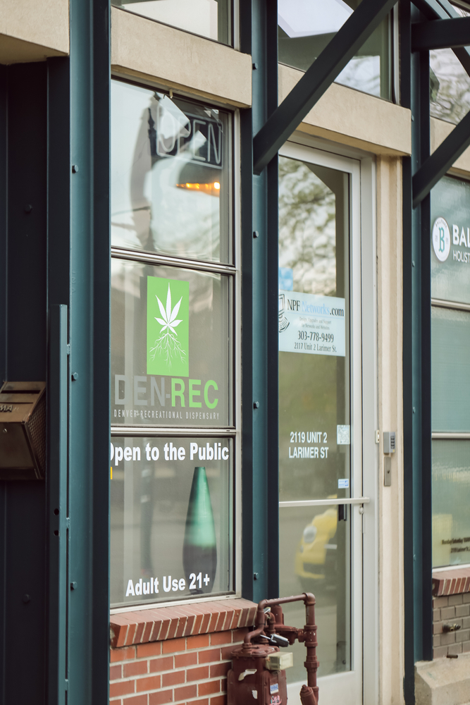 front entrance to dispensary