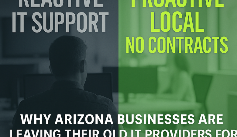Why Arizona Businesses Are Leaving Their IT Providers for ParksideTech
